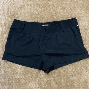 Express Black Dress Shorts
